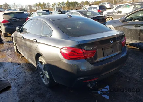 2018 BMW 430I Gran Coupe xDrive z USA, uszkodzony, nr VIN WBA4J3C55JBL03219